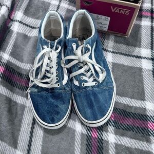 Vans Blue Denim Sneakers